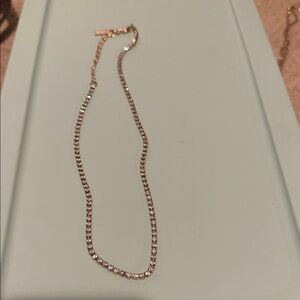 Sugarfix Elegant Gold Sparkly Necklace